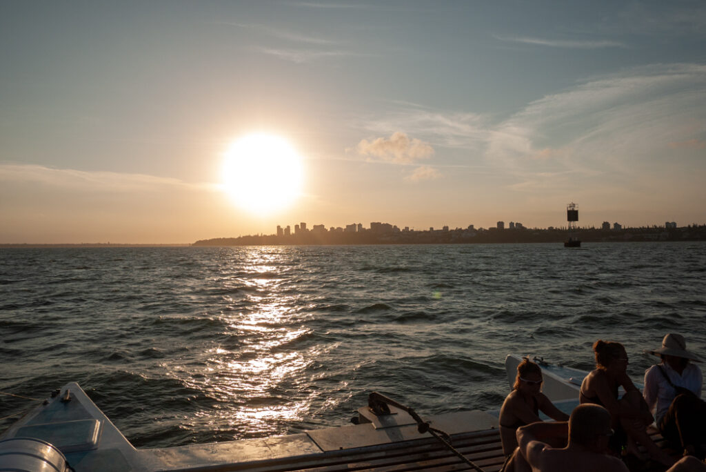 Maputo from the bay on New Years Day