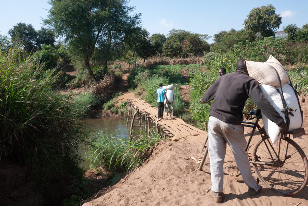 Toll bridge over the Lilongwe
