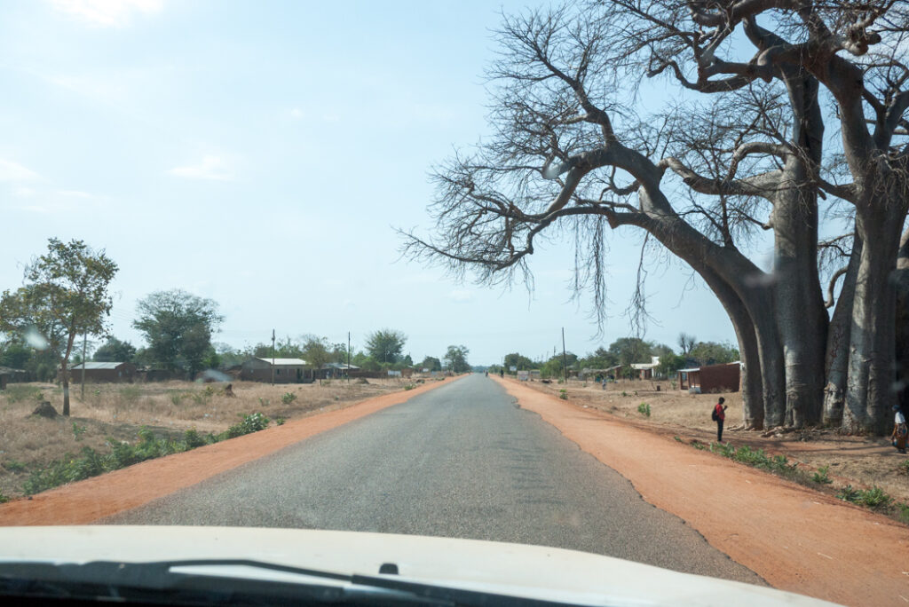 Road South from Salima